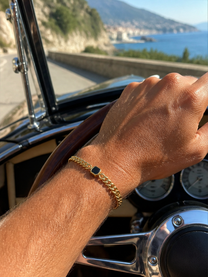BRACELET CUBAIN — lifestyle Or — BRISANT