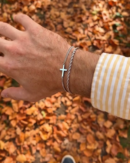 SET CROIX & CORDAGE — Bracelets