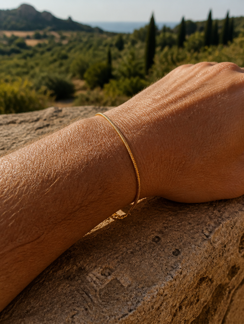 BRACELET SERPENTINE or