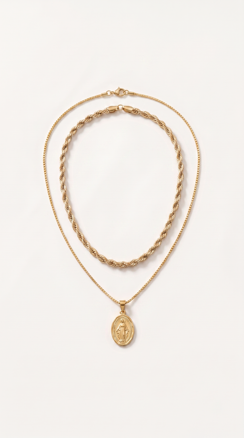 SET MADONE & CORDAGE — Colliers Or or