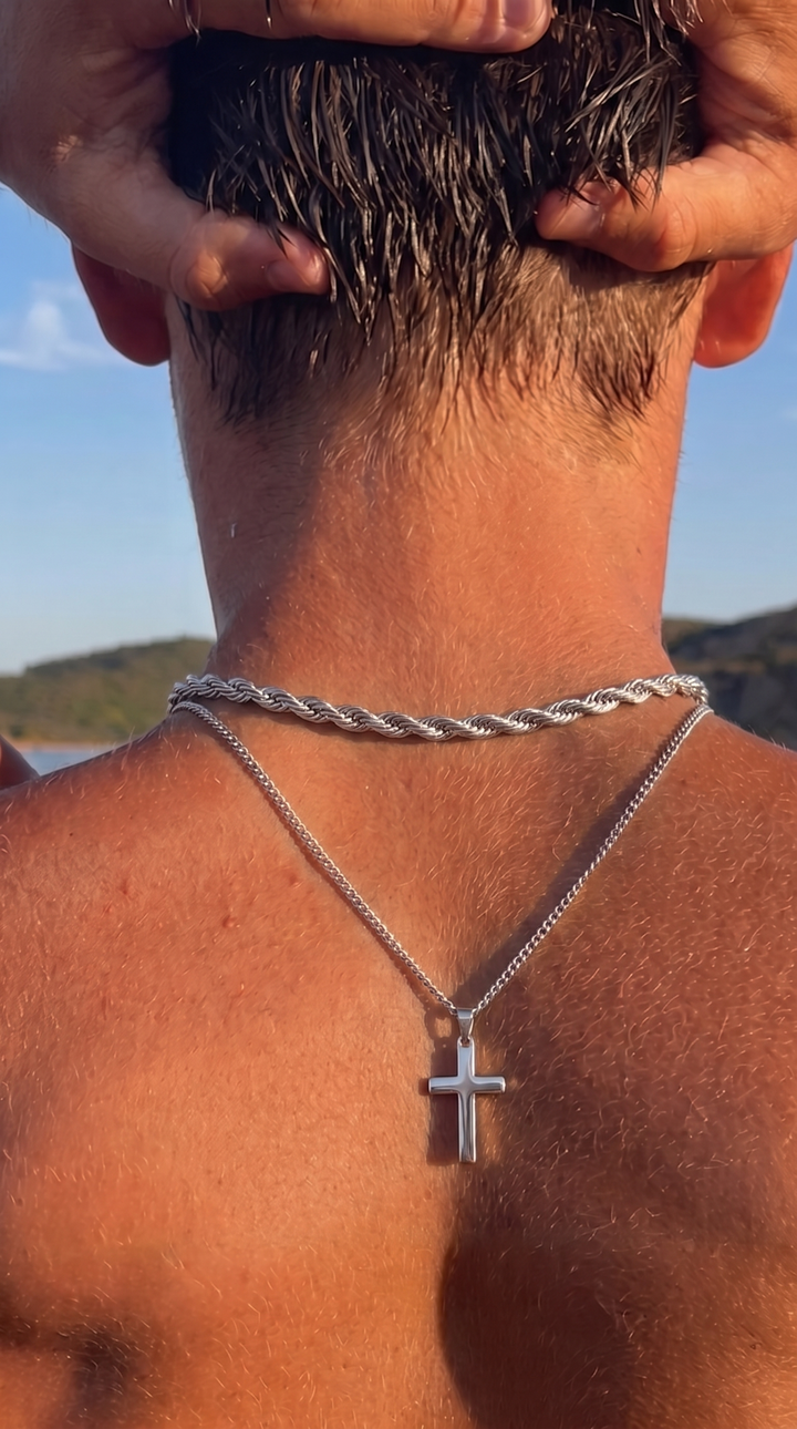 SET CROIX & CORDAGE Colliers — nuque golden hour — BRISANT