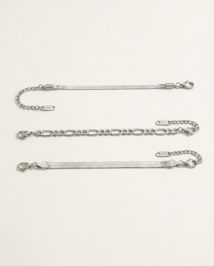 SET TRIO — Les Trois Mailles — Plate · Figaro · Plate large — BRISANT