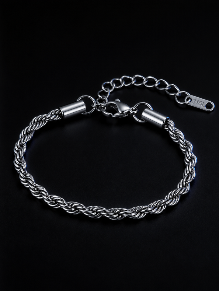 BRACELET CORDAGE — 4 mm — BRISANT